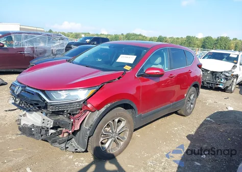 2021 Honda Cr-V Awd Ex-L z USA, uszkodzony, nr VIN 5J6RW2H85MA014451